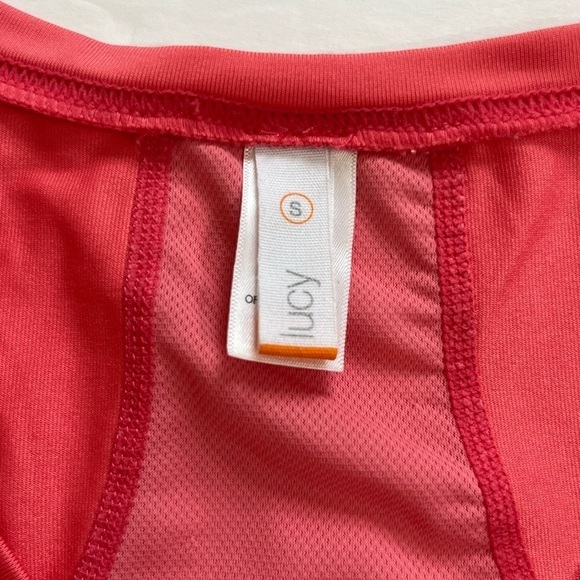 Lucy Activewear Long Sleeve Top Pink Size Small - Picture 3 of 8